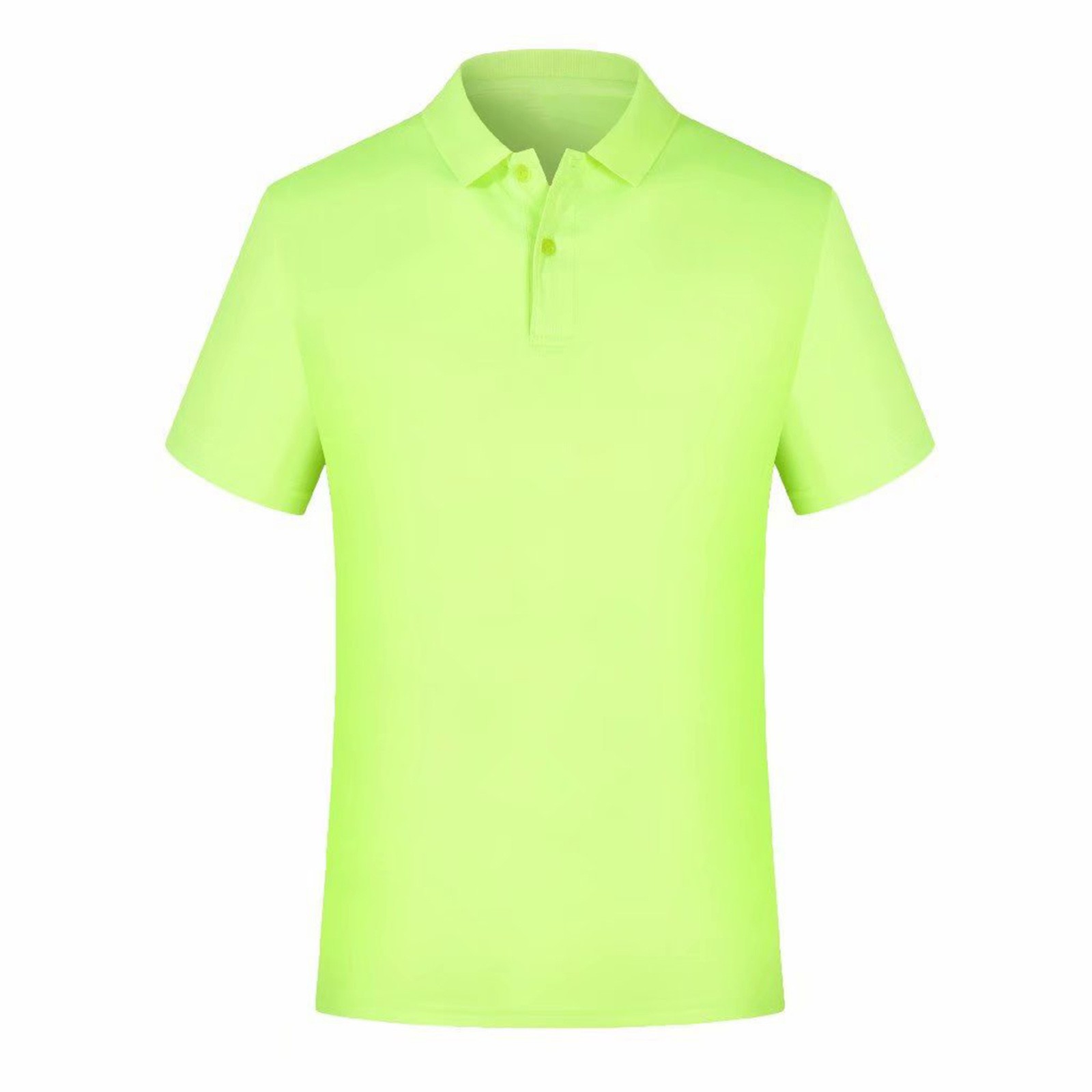 thumbnail image 2 of Camisa unisex de verano transpirable con botones - Cuello con solapa, poliéster/spandex, para trabajo/informal - Tallas S-XXXXL, 2 of 5